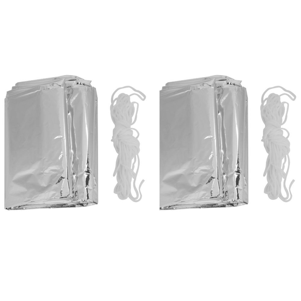 2 Buah Selimut Penampungan Dar - Survival Blanket Reflective ulasan dan harga