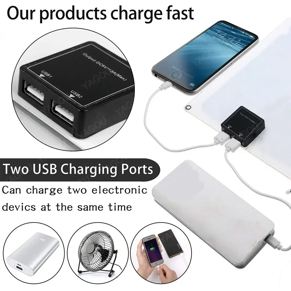 Panel Surya Portabel Tahan Air - Solar Emergency Charger ulasan dan harga
