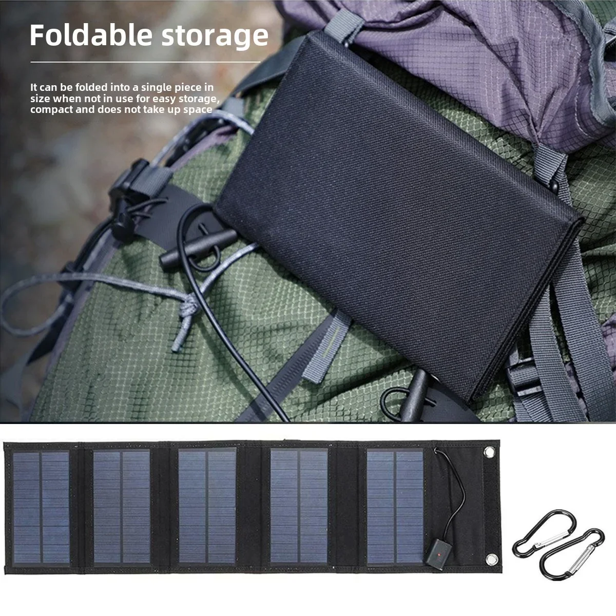 Pengisi Daya Panel Surya Lipat - Solar Emergency Charger ulasan dan harga